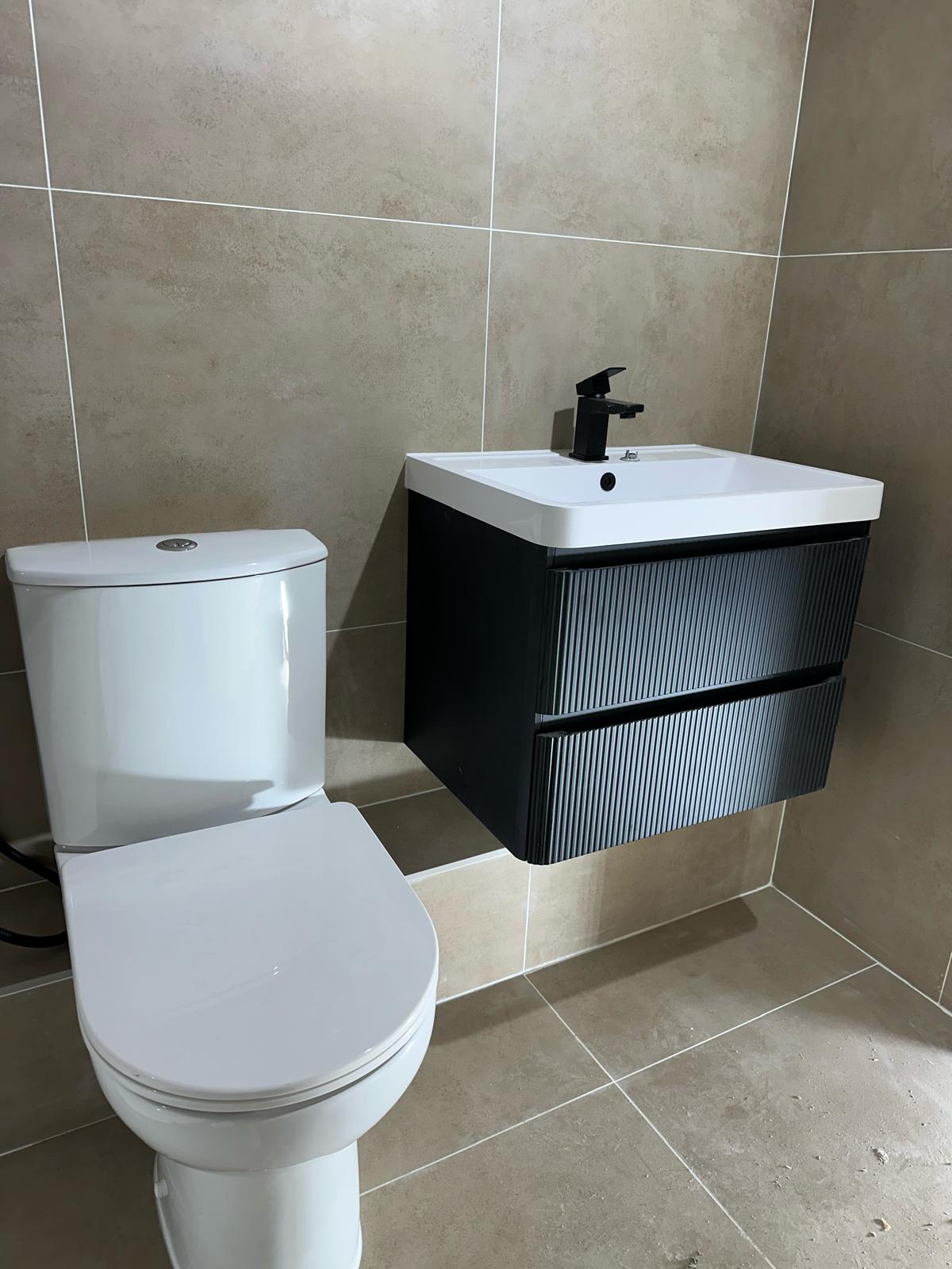 Vanity units completed by M&F Heating and Plumbing