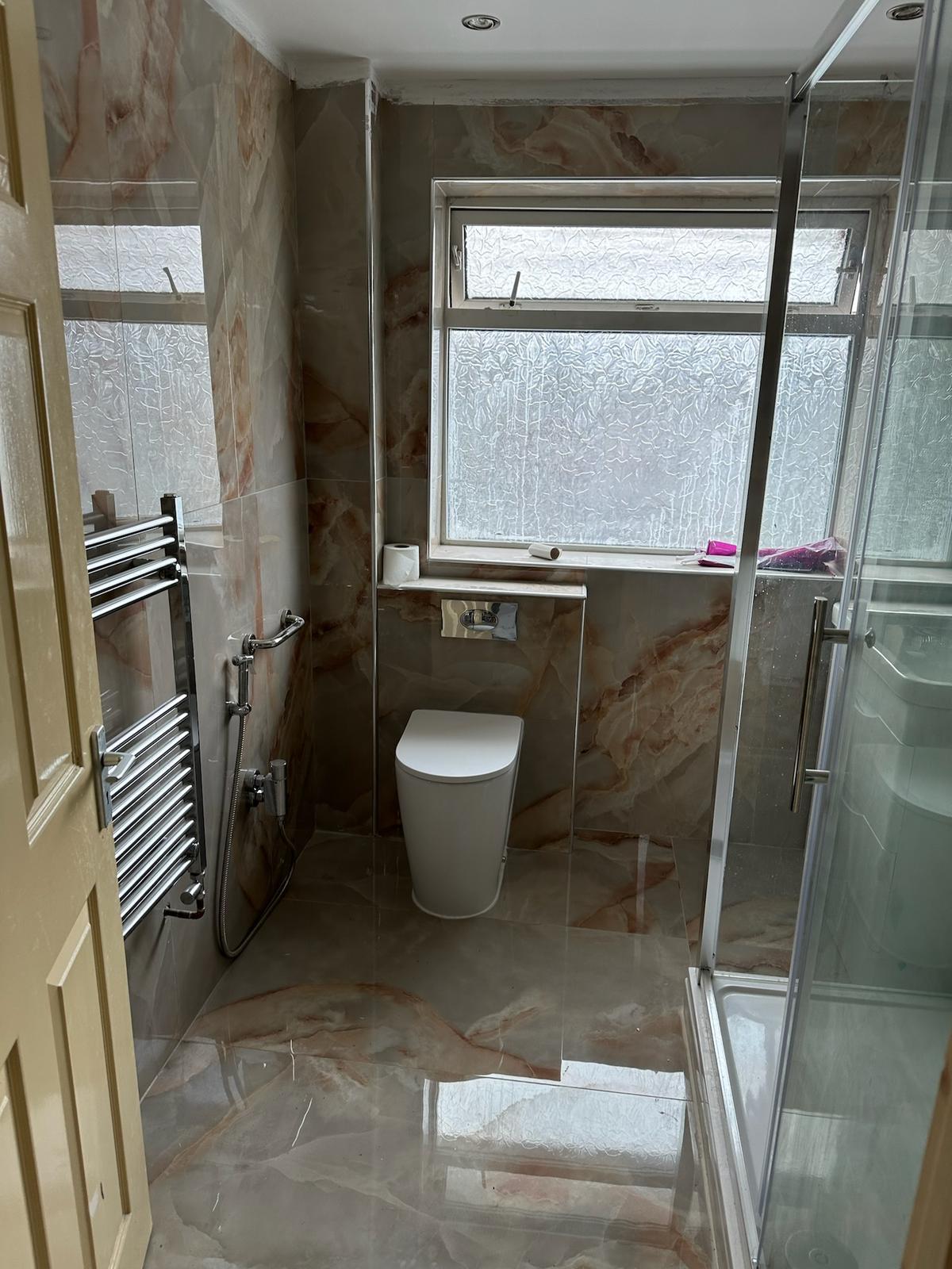 En-suites completed by M&F Heating and Plumbing